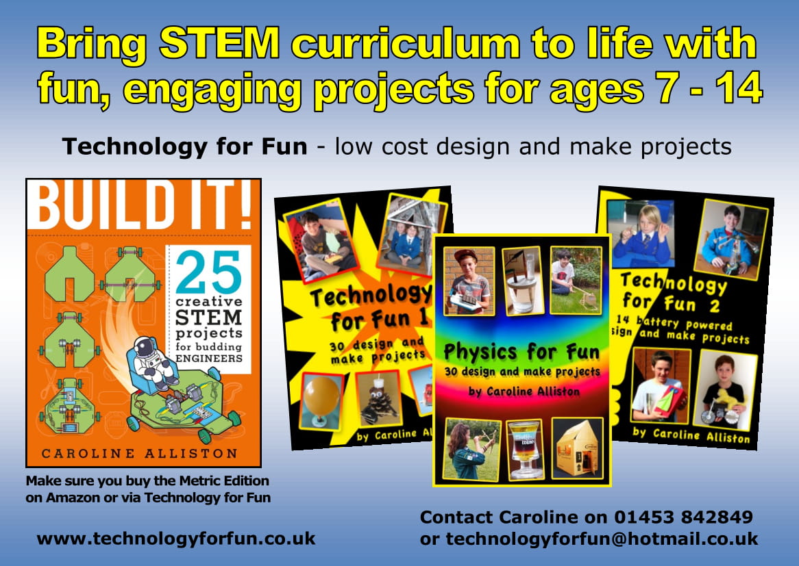 The best (&amp; cheapest) way to buy my popular STEM project books: my new Sumup Book Store😀

technology-for-fun.sumup.link

Over 100 ideas to inspire the next generation of scientists &amp; engineers. Enthusiastically tested and approved by kids!

<a href="/STEMAmbassadors/">STEM Ambassadors</a> <a href="/STEMHub_SWest/">STEMHub_SWest</a> <a href="/STEMHUB_SE/">🌈The STEM Hub</a>