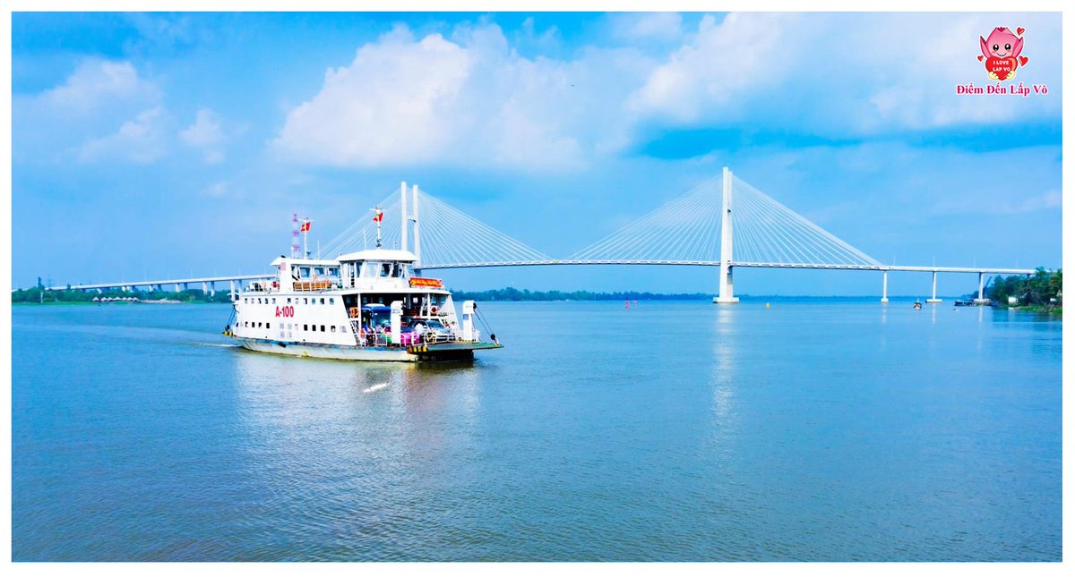 ddlapvo's tweet photo. Phà Cao Lãnh và cầu Cao Lãnh
Cao Lanh Ferry and Cao Lanh Bridge
#DDLV #CaoLanh #LapVo #DongThap https://t.co/SvG70EeLjB