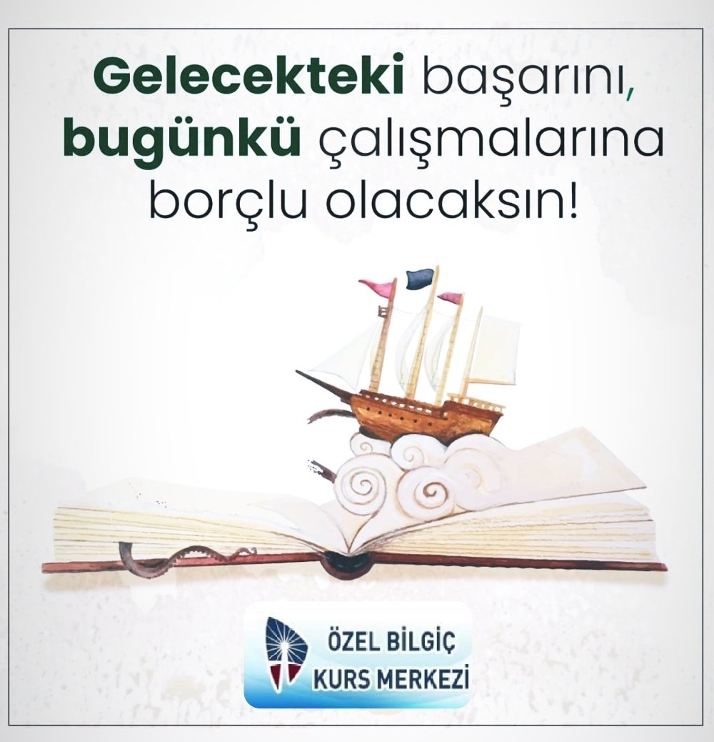 "Çocukluğumda elime geçen iki kuruştan birini eğer kitaplara vermeseydim, bugün yapabildiğim işlerin hiçbirini yapamazdım." 
MUSTAFA KEMAL ATATÜRK
#yks2022 #lgs #çeşmeeğitim #çeşmekurs