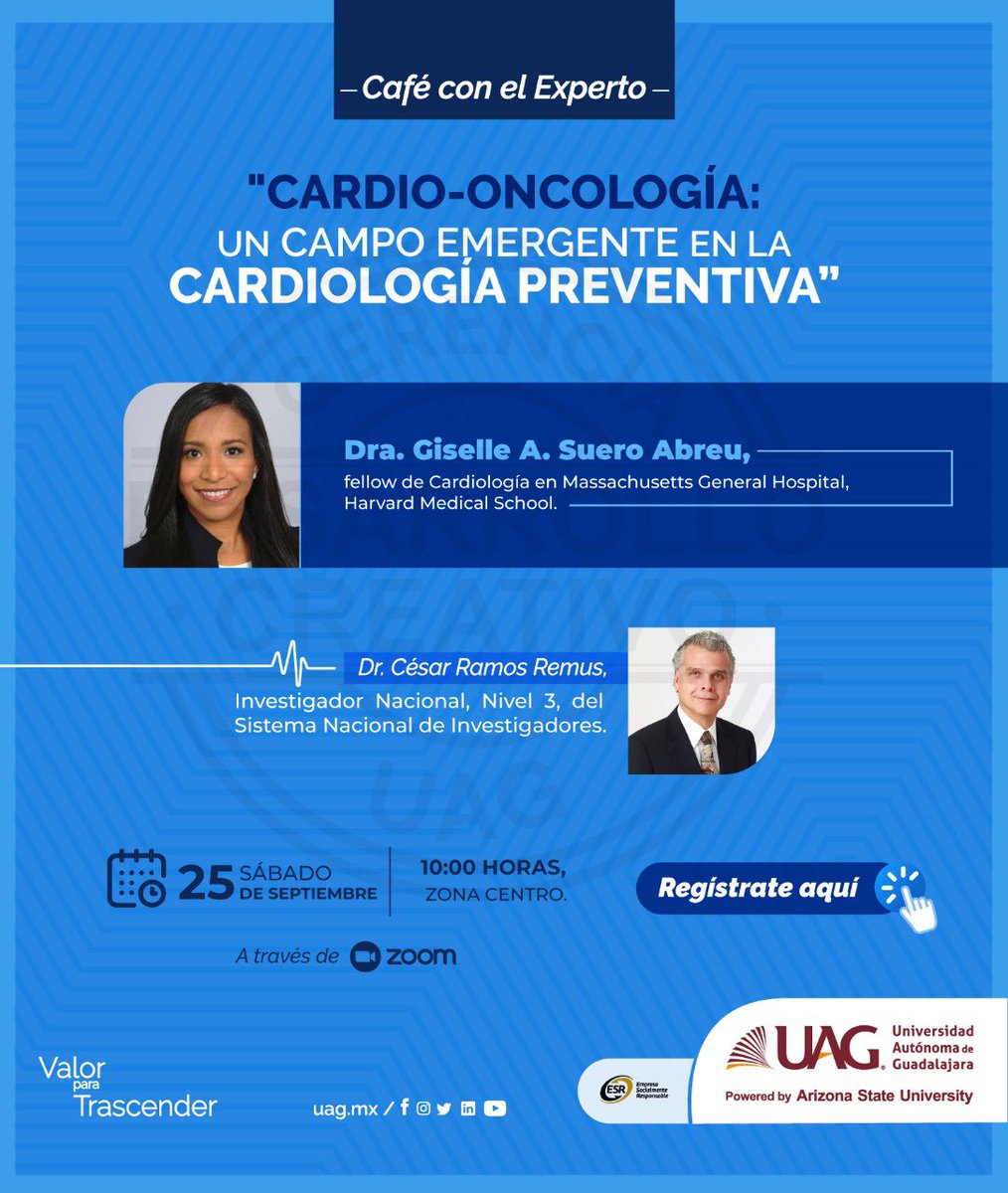 AldoBarajasMD's tweet image. It was a lot of fun to host @UniversidadAG “Cafe con el Experto” along with Dr. Ramos-Remus from @uiecd. This time, @GiselleSA_MDPhD talked to us about Cardio-oncology. Certainly an exciting topic for the students!