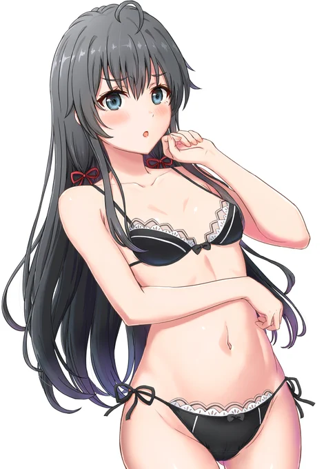 黒下着ゆきのん 
