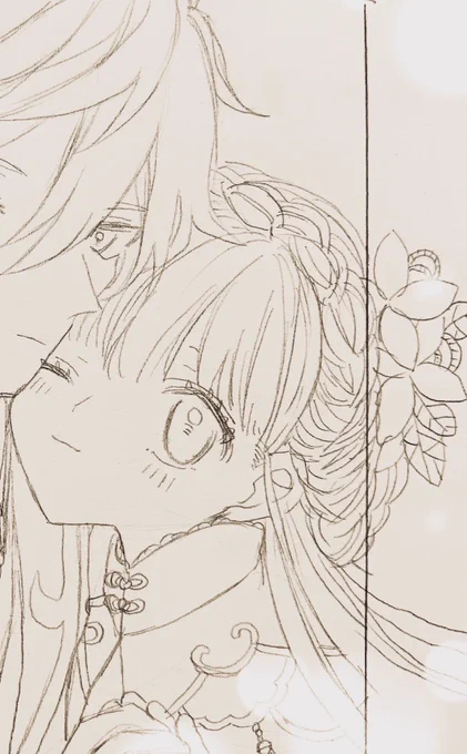 可愛くかけたやつ見て♡ 