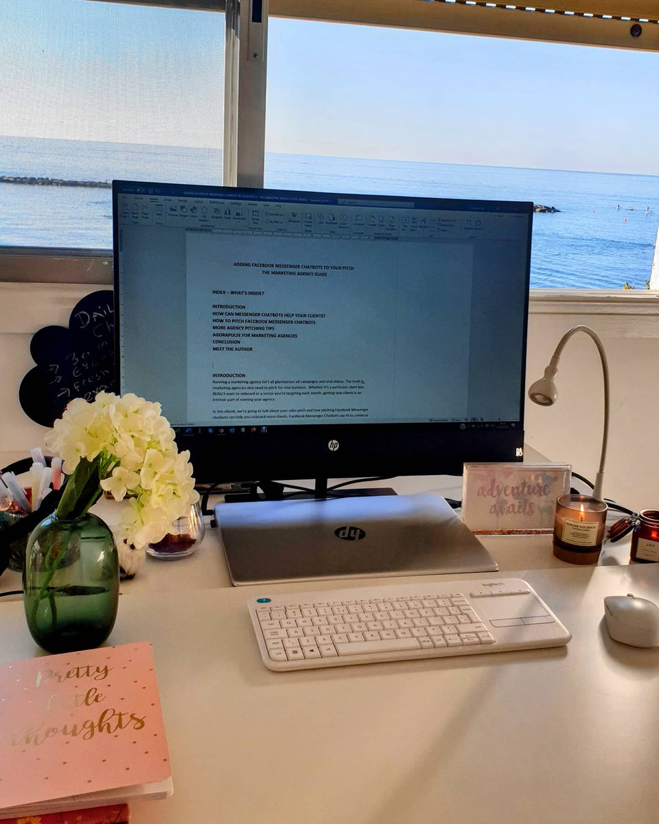 charli_says's tweet photo. It's a beautiful day but too bright for writing so I'm boarded up in my writing cave π€£π€£π€£ Today it's a brand new eBook in collaboration with @agorapulse and Facebook Messenger. πππ
#AgencyLife #SundayEssentials #mydesk #authors #writers #writing #writerslifestyle https://t.co/JmrULiOqqU