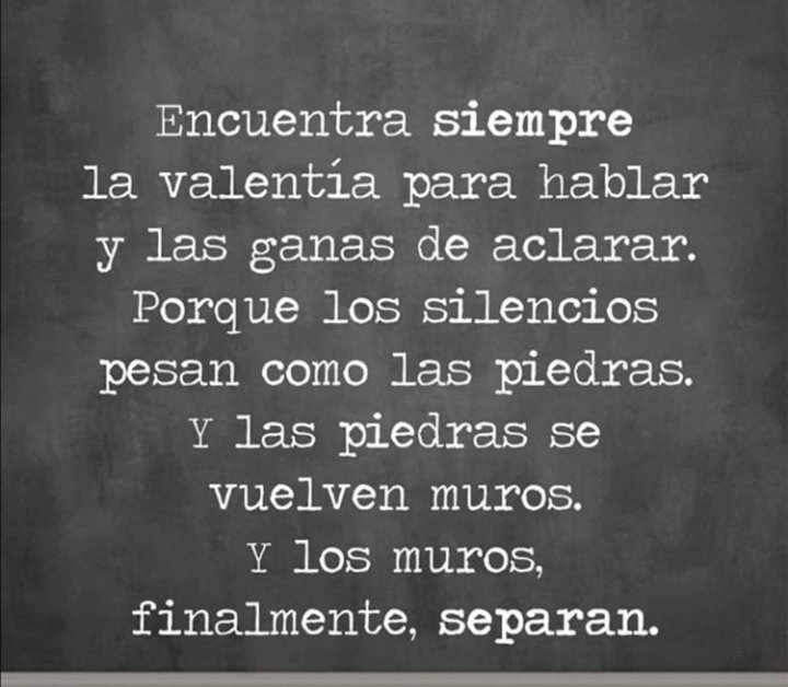 EstherHerCar's tweet photo. Buenos días!! 
Encuentra siempre la valentía para hablar... 
#FelizDomingo https://t.co/9jI78fcrDu