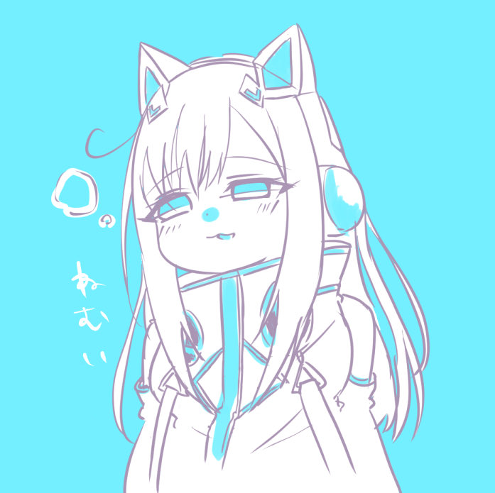 「ねむい😴
(代理Restyaさん) 」|TASK+のイラスト