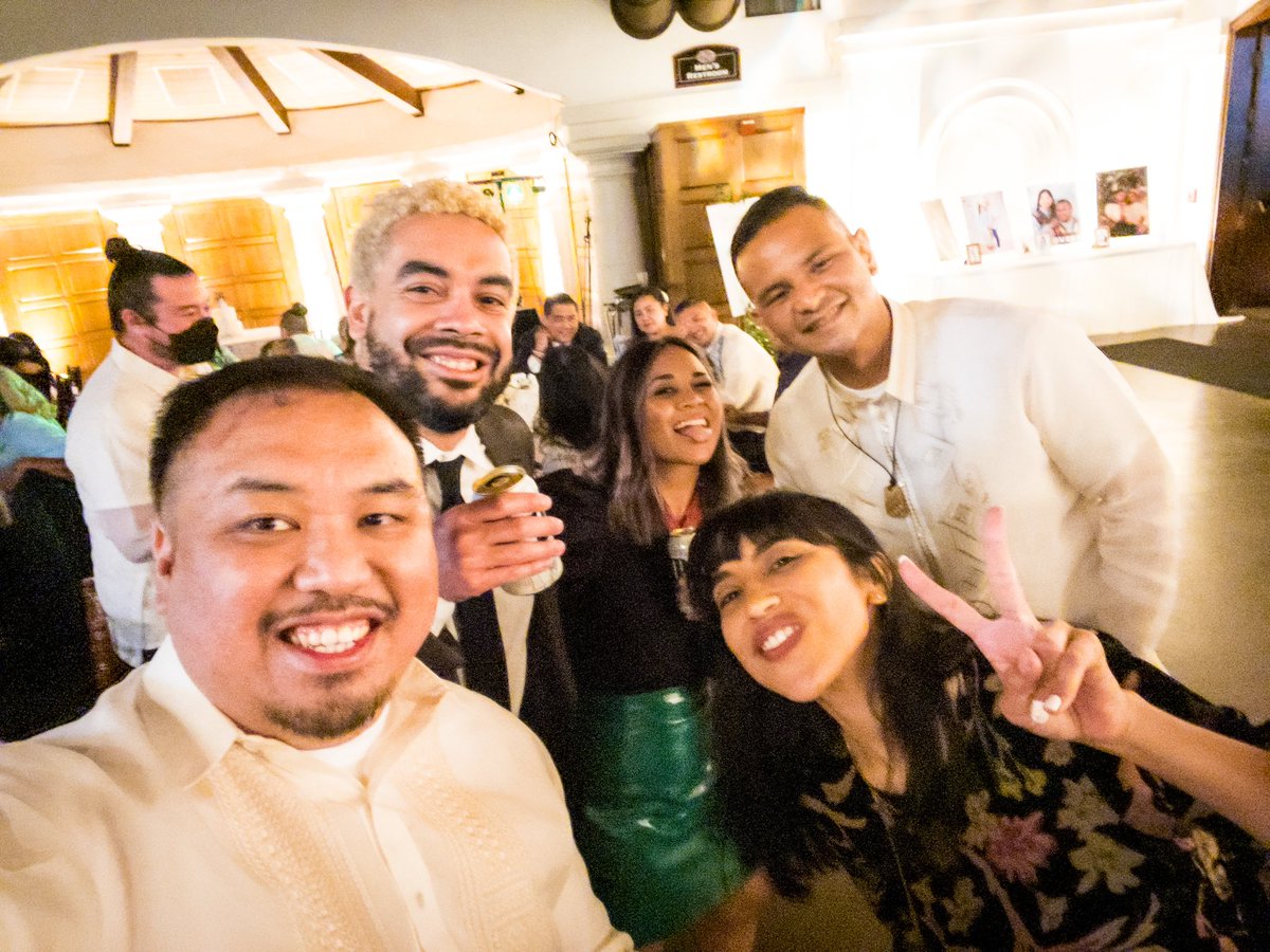 TheDomTuazon's tweet photo. .@rubyibarra and @h3arthr0bby thank you for letting me be part of celebration of your beautiful union. I’m thankful for knowing you and being great friends. you two are amazing! 

P.S. Most lit wedding and reception ever

#robertandruby2021
#rubyrobbedhisheart
#mojitomoproblemz https://t.co/h4BGgusP1e