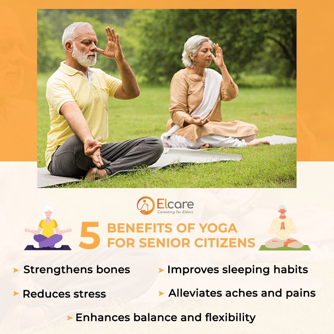 Elcareindia's tweet photo. This low impact activity can improve your elders’ flexibility&amp;balance, enhance their strength, boost their moods &amp; allow them to lead more independent &amp; happy lives.

For health &amp; fitness advice for your elderly parents, contact #Elcare’s Health &amp; Wellness Advisory on 08045914567 https://t.co/jSuWrELO7O