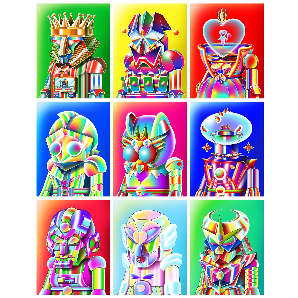 storyinline1's tweet photo. BOT-TRAIT Collection right now 🤩
A collection of collectible robot’s portrait on @KnownOrigin_io
.
 1 of 1 edition now available.
.
👉🏻 https://t.co/cgiM18EDMq
💬 https://t.co/dvlolVGG9t
#NFTs #NFTCommunity #NFTdrops #NFTarts #nftasia  #storyinline #bottrait https://t.co/zZaHicPVZZ
