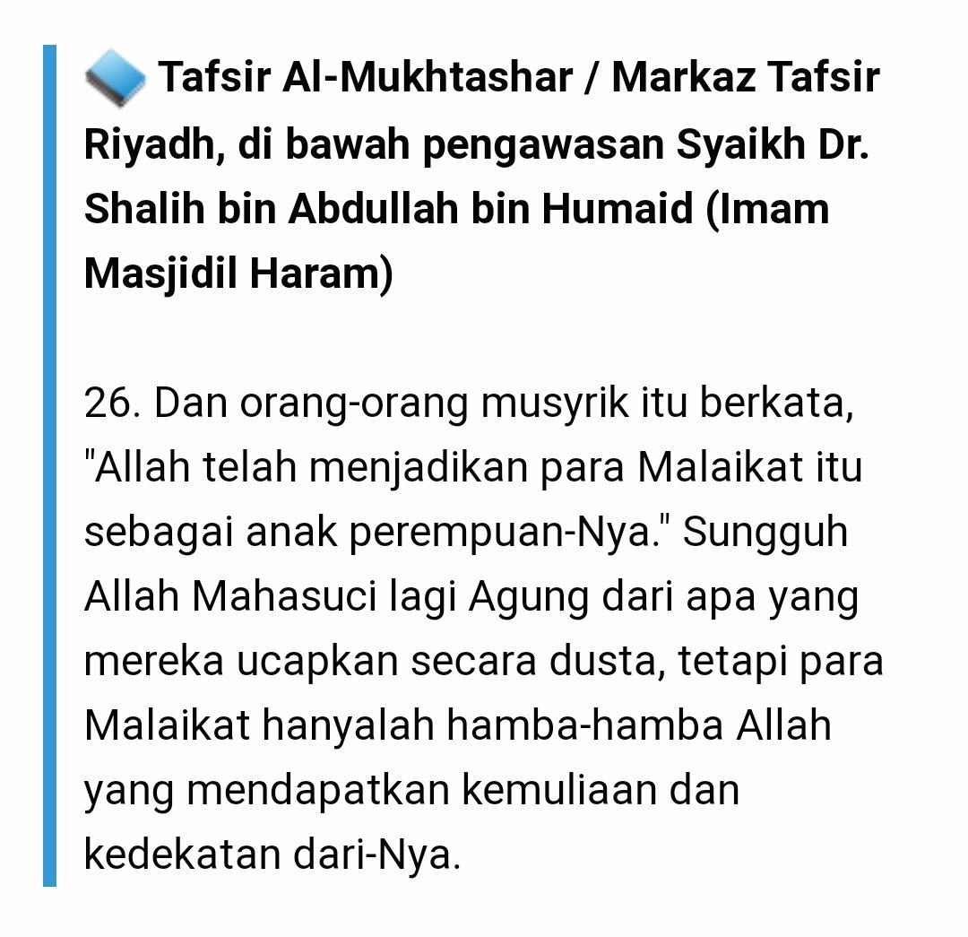 GusAndri1982's tweet photo. Hati hati dengan ungkapan anak kecil perempuan seperti malaikat. Karena itu ucapkan orang orang musyrik. https://t.co/d8dnOB1LNc