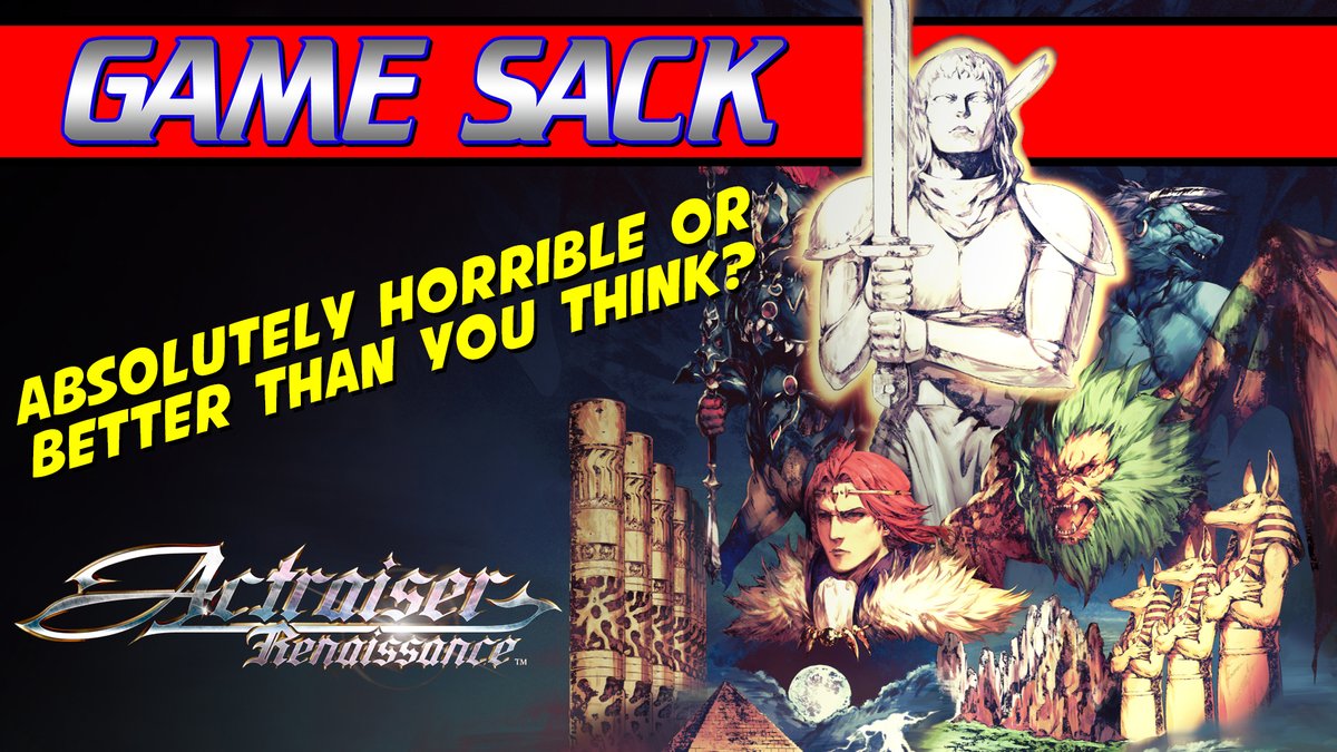 GameSack's tweet photo. Actraiser Renaissance launched a few days ago. How is it? Watch and find out!
https://t.co/UET6DKzpbW

#ActraiserRenaissance #ActraiserR https://t.co/0fABiP4Q6g