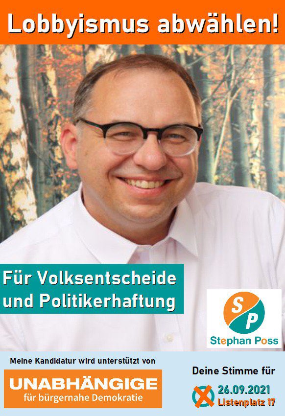 Heute gilt es in #saarbruecken, #Voelklingen, #Kleinblittersdorf, #Großrosseln, #Riegelsberg &amp; #Puettlingen. Wählen Sie mit Ihrer #Erststimme im #Wahlkreis anstelle von #Ortleb oder #AKK einfach #Transparenz, #Volksentscheid &amp; #Politikerhaftung statt #Lobbyismus &amp; #Misswirtschaft