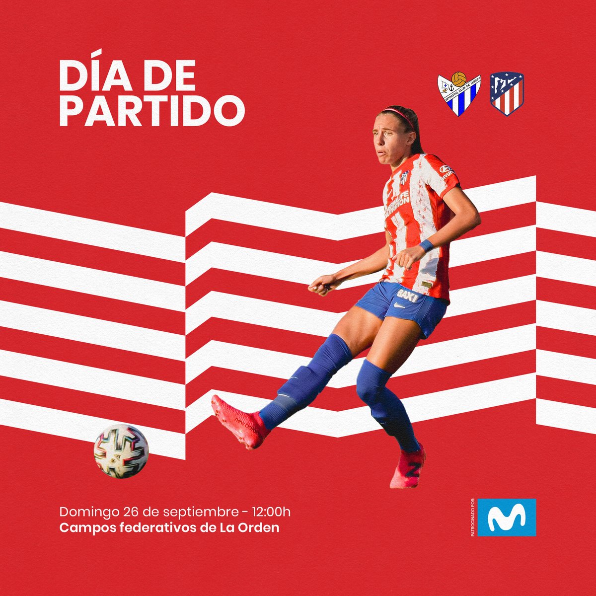 AtletiFemenino's tweet photo. 𝐃𝐨𝐦𝐢𝐧𝐠𝐨 de ❤️🤍 https://t.co/aSp7OuVzkR