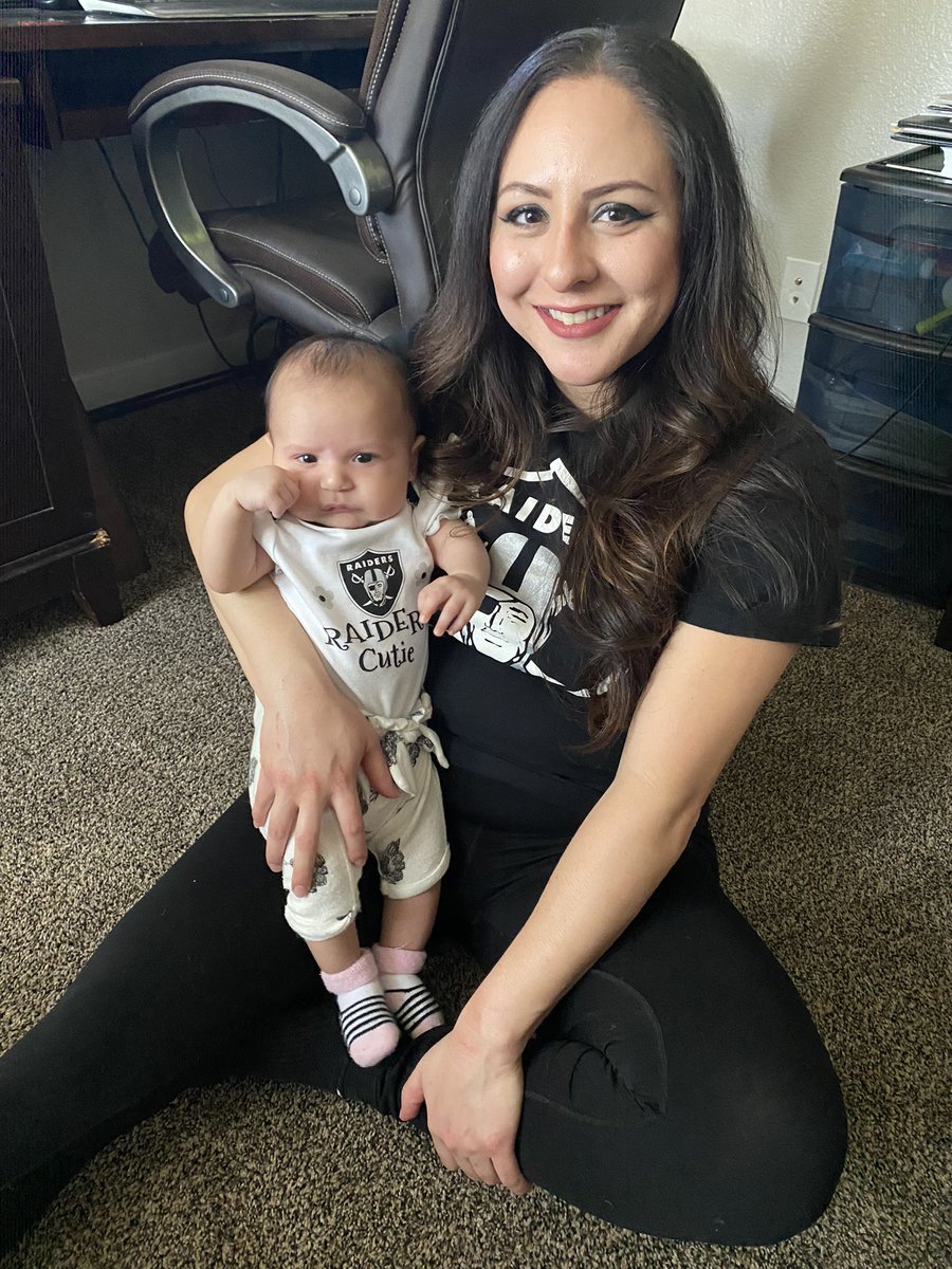 EddiePadillaSC's tweet photo. #NationalDaughtersDay
My daughter pictured here, a third generation #RF4L with my granddaughter, now a fourth generation RF4L. I just want to say, be yourself, say what you feel, both of you in this world is a big deal… @Raiders #DaddysGirl #RaiderNation #Raiders https://t.co/S1jscJtN61