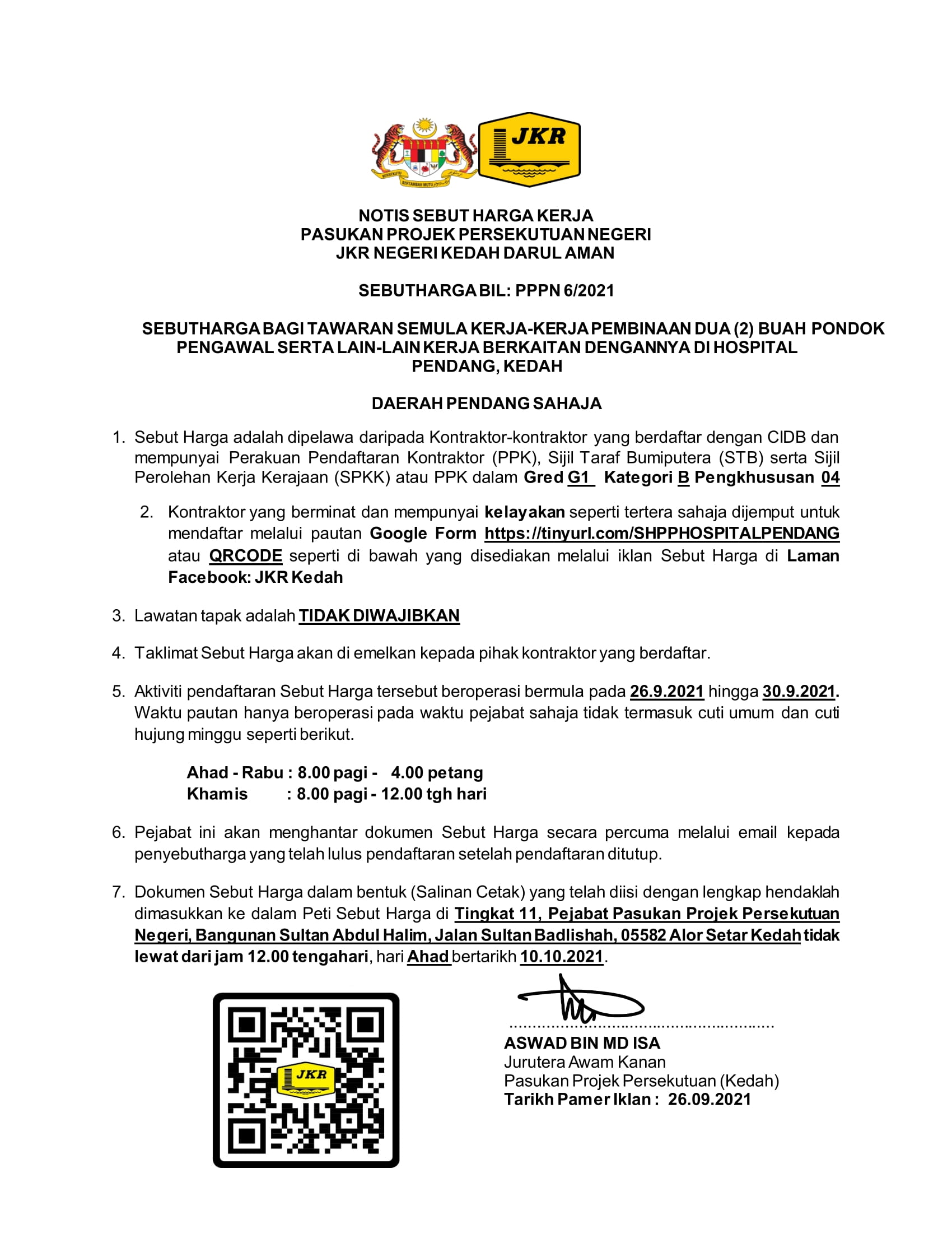 JKR Negeri Kedah (@jkr_kedah) / Twitter