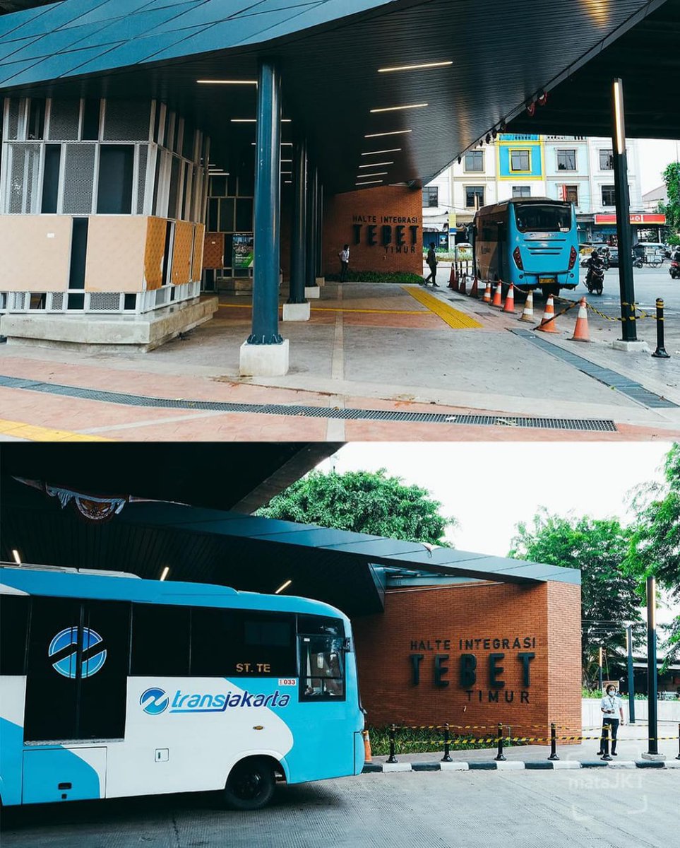 DKIJakarta's tweet photo. Ya! Stasiun Tebet kini tampil dengan wajah baru tergabung dalam penataan stasiun terpadu tahap kedua, hasil kolaborasi Pemprov DKI Jakarta dengan PT Kereta Api Indonesia, PT MRT Jakarta dan lebih dari 15 kolaborator lain.

#KotaKolaborasi #MITJ #JakLingko #stasiuntebet https://t.co/FdmveWUjnI