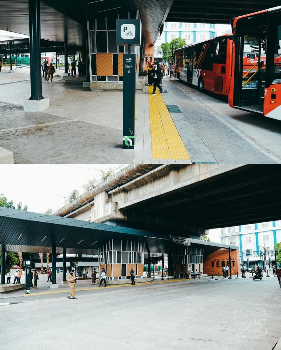 DKIJakarta's tweet photo. Ya! Stasiun Tebet kini tampil dengan wajah baru tergabung dalam penataan stasiun terpadu tahap kedua, hasil kolaborasi Pemprov DKI Jakarta dengan PT Kereta Api Indonesia, PT MRT Jakarta dan lebih dari 15 kolaborator lain.

#KotaKolaborasi #MITJ #JakLingko #stasiuntebet https://t.co/FdmveWUjnI