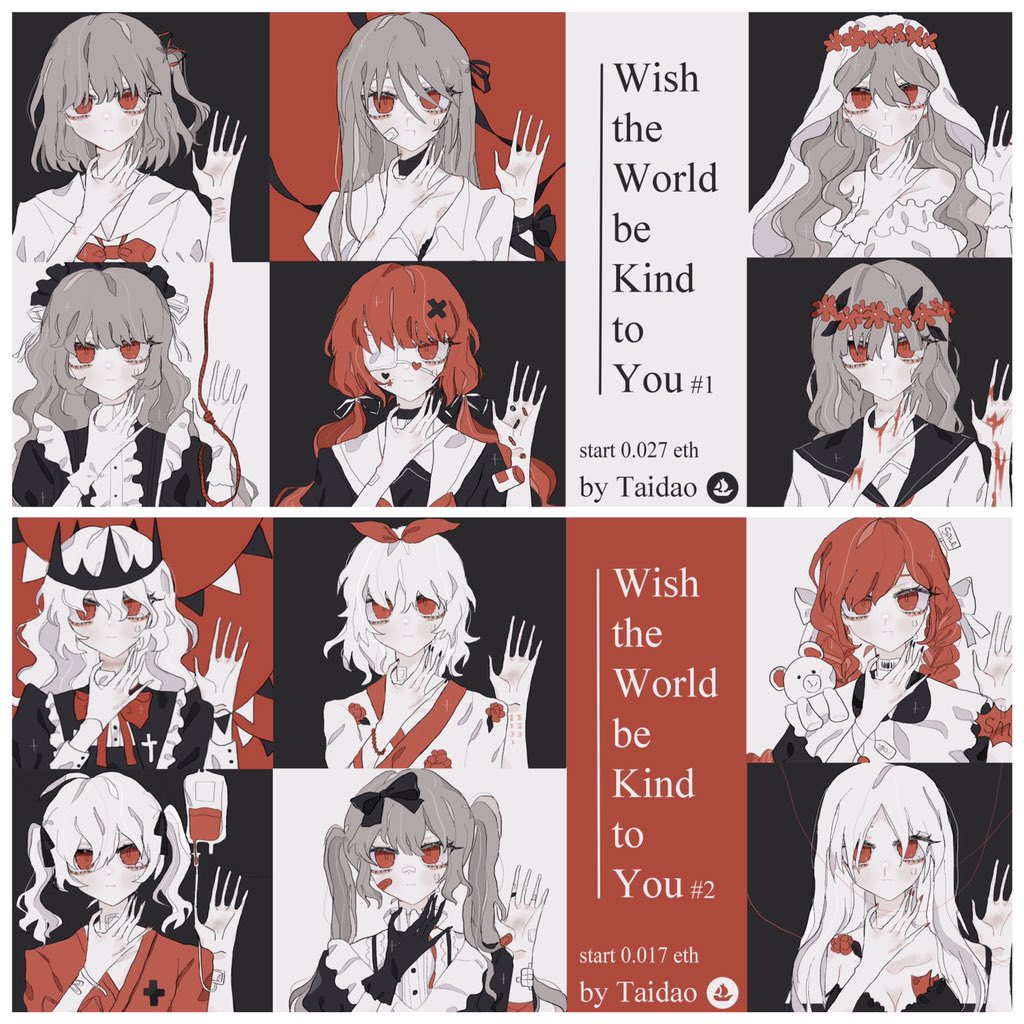 Taidao_Studio's tweet photo. Wish the world be kind to you 🤍
0.02 - 0.03 ETH (Available 9/12)
At opensea

Available at https://t.co/LVrbaByzVt

#nft #NFTs #NFTCommunity #animeNFT #nftcreator #nftcollector #NFTcollections #ThaiNFT #OpenSeaNFT #NFTcollectibles https://t.co/CQUMEpiE53