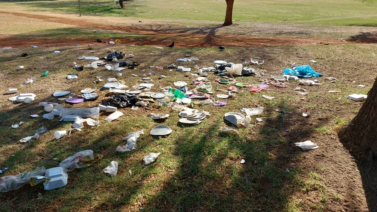 illegaladverts's tweet photo. This is Zoo Lake today. A 'flagship park' in @CityofJoburgZA after yesterday's usual drunken festivities. 
Lovely bringing your children along to face this.
Great success @JoburgParksZoo &amp; @JoburgMPD - why do you have no ability/will to manage basic bylaws? https://t.co/c7iuxzxYHB