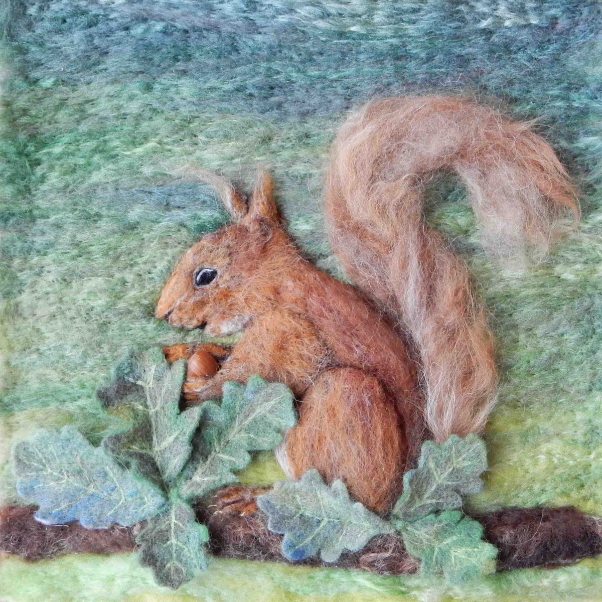 UllswaterFelt's tweet photo. #RedSquirrelAwarenessWeek #redsquirrelsofCumbria #redsquirrel Needle felted from one photographed through my studio window. I also have a red squirrel blog: https://t.co/i9MJBR7937 https://t.co/qrEZfpYOpD