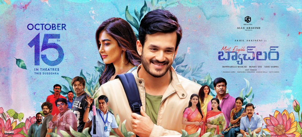 Akhil Akkineni (@akhilakkineni8) on Twitter photo In theatres from 15th October. See you soon everyone 🤗
#AlluAravind <a href="/hegdepooja/">Pooja Hegde</a> <a href="/GopiSundarOffl/">Gopi Sundar</a> #PradeeshMVarma #BunnyVas #VasuVarma <a href="/GA2Official/">GA2 Pictures</a> <a href="/adityamusic/">Aditya Music</a> In theatres from 15th October. See you soon everyone 🤗
#AlluAravind <a href="/hegdepooja/">Pooja Hegde</a> <a href="/GopiSundarOffl/">Gopi Sundar</a> #PradeeshMVarma #BunnyVas #VasuVarma <a href="/GA2Official/">GA2 Pictures</a> <a href="/adityamusic/">Aditya Music</a>