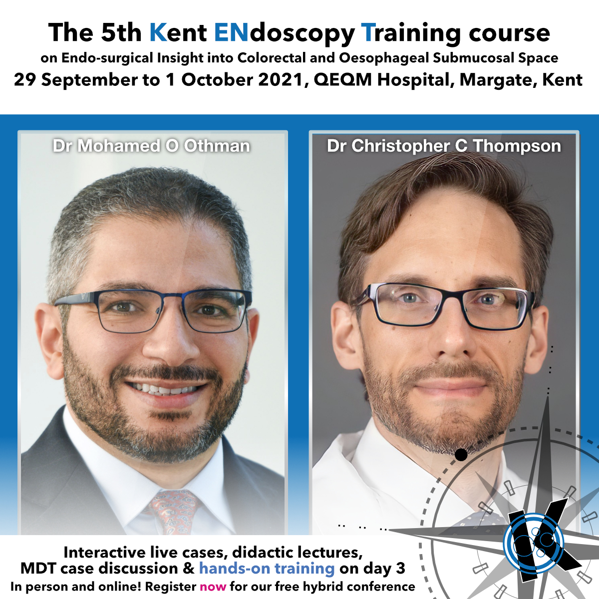 kentendosurgery's tweet image. The K.EN.T Course features Prof. Othman from Baylor College and Prof. Thomson from Harvard Medical School performing live colorectal ESD and POEM cases.
FREE REGISTRATION 👇🏻
sayso.health/events/kent-co…
@KMMS @BSG @BSGTrainees @EKHUFTMedEd @EKHUFT_RI_QEQM @ASGEendoscopy @tsiamoulos