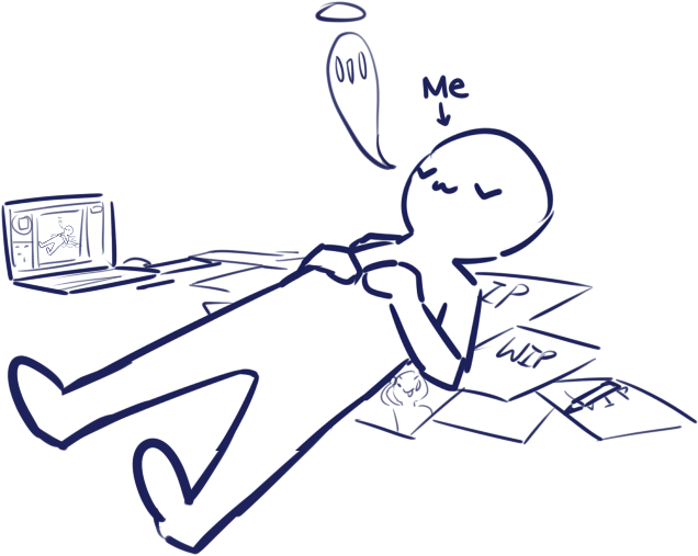 Mood rn: 

so many WIPs that I suddenly made on the spot 😂😂 I'll finish something tomorrow night... I hope🥲 