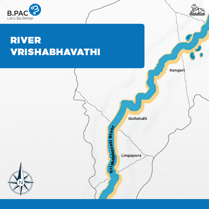 BPACofficial's tweet photo. Yes, #Bengaluru is situated on the banks of #rivervrishabhavathi & #riverdakshinapinakini. Once known for the tranquil waters, these revered rivers were sacred. This #WorldRiversDay, let’s pay homage to #RiversOfBengaluru which once played a vital role in cradling humanity. #BPAC https://t.co/ioXUPTDLsa