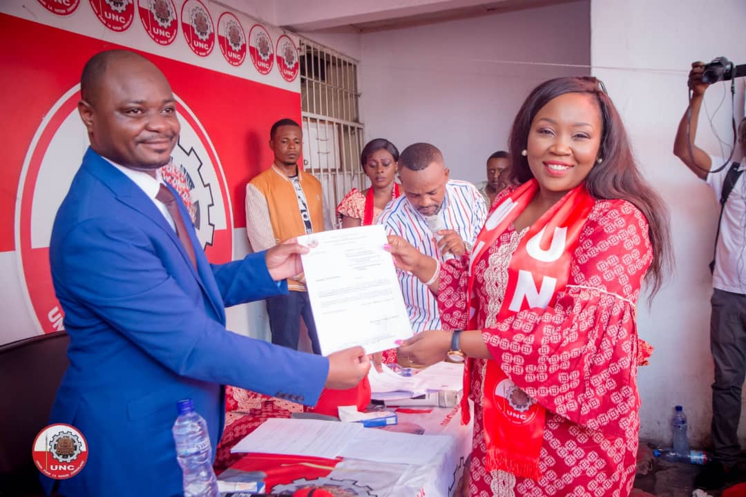 FemmesUncKin's tweet photo. 🛑 L'EXCEPTIONNELLE CÉRÉMONIE DE LA SORTIE OFFICIELLE ET REMISE DES NOTIFICATIONS DU COMITE INTERFEDERAL DES FEMMES DE L'UNC KINSHASA
En présence du SG @BillyKambale1
Et de l'Interfederal de Kinshasa, Hon. @BMubonzi et notre présidente Elysée CHOVU.
 
Que vive les Femmes UNC/KIN https://t.co/f5HtvIKEwK