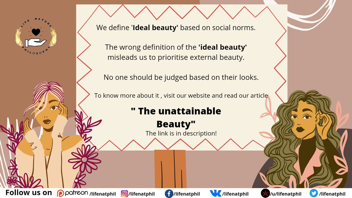 lifenatphil's tweet photo. The #externalbeauty is transient and fades away with time but internal beauty is #Eternal and #Unstoppable. 

To realise the significance of internal beauty ,@lifenatphil is presenting you this article.
Link : https://t.co/qcvQCslzay

#sundayvibes #NationalDaughtersDay
#Sunday https://t.co/at42DAcORZ