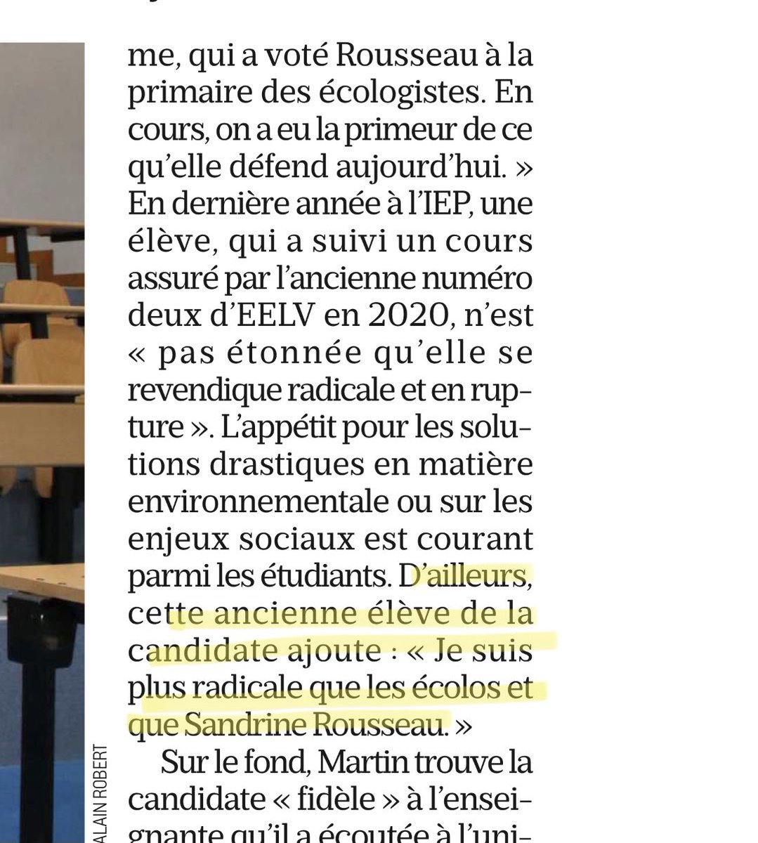 « Les élèves de Sandrine Rousseau racontent une prof… radicale »
vs
« Je ne la trouvais pas radicale »
« Ce n’était pas une ayatollah »
« Je suis plus radicale que les écolos et que Sandrine Rousseau »
