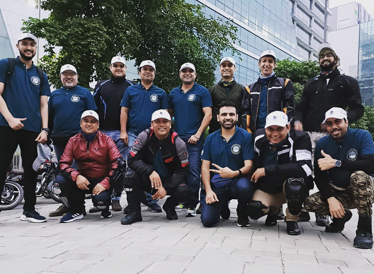 PramericaLife's tweet photo. A team that roars together, grows together 🏍 
Our employees have set out #HimalayasWithPramerica ride.
Bonding over delicacies, adventurous ride and majestic mountains.
#GoOutAndLive #PowerhouseOfPramerica #EmployeesOfPramerica #TravelResponsibly #Rider   #PramericaLifeInsurance https://t.co/rZV7SwAErY