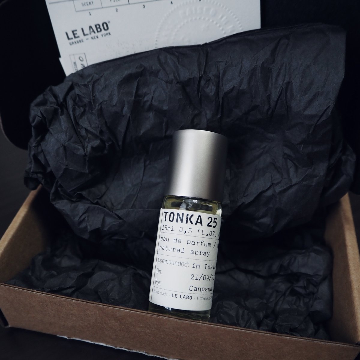 MugiChikko's tweet photo. チャイのようなやさしいシナモンの香りの香水

LE LABO / TONKA25 https://t.co/FnWDC6TIfP