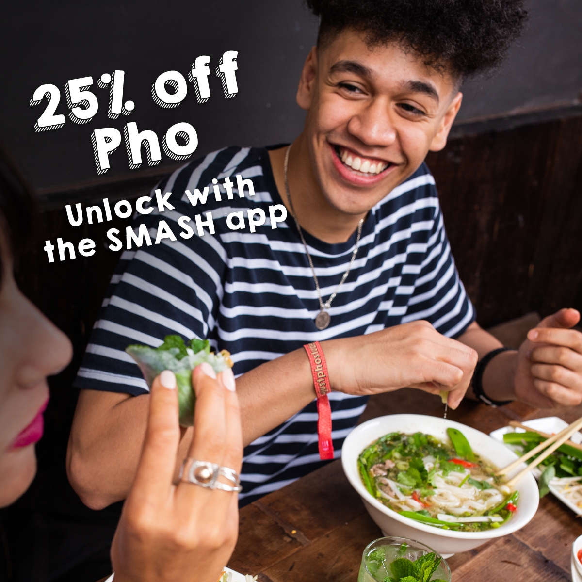 TunsgateQuarter's tweet photo. @PhoRestaurant have teamed up with SMASH! Sign up and you’ll receive an email right away with all the deets you need to get 25% off as many times as you like (before 31/10/21). T&C’s apply.
#pho #guildfordstudents #universityofsurrey #tunsgatequarter #isupportguildford #surrey https://t.co/hLc2PnkP0K