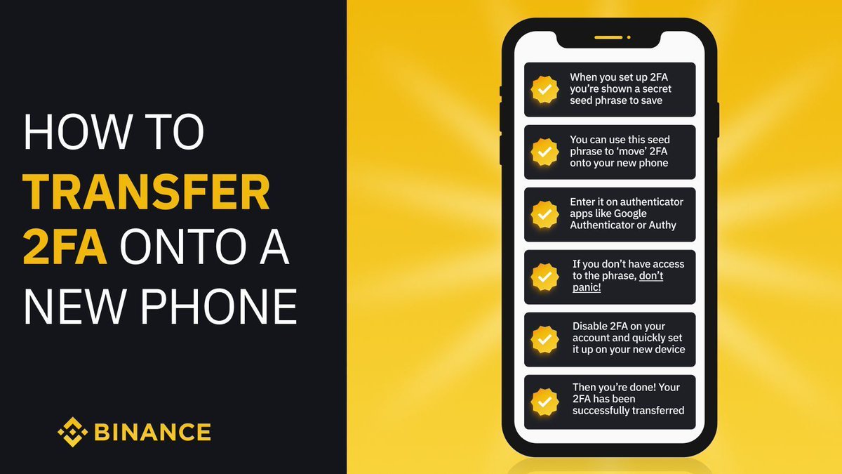 Transferring 2FA to a new phone can be daunting, so we made you this guide to help👇