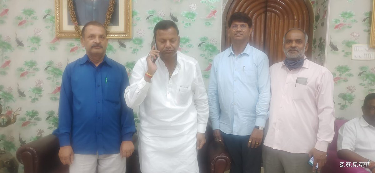 all_airef's tweet photo. Meeting  of  Er SP Verma President  AIREF  with Sh  Pankaj  Chaudhary  Minister  of State for Finance (MoSF) for justice  of  Rail  Engineers #JusticeToRly_JE_SSE https://t.co/IDAiQgPtd7
