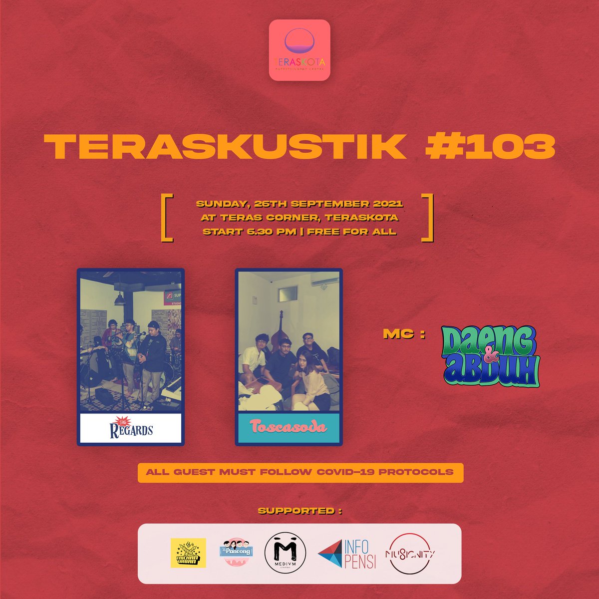 Malam ini di @TeraskotaBSD #Teraskustik #103