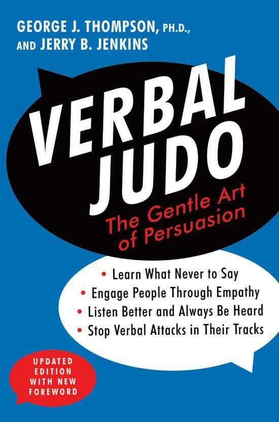 booksjadid's tweet photo. Verbal Judo: The Gentle Art of Persuasion
https://t.co/EjmjdWgU8w https://t.co/nywcixGGTT