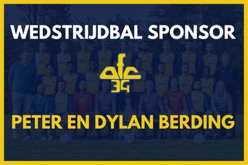 Dit jaar hebben we ook weer de traditionele balsponsor bij de thuisduels van het eerste team. Vandaag tegen sv Hillegom: ⚽️👇