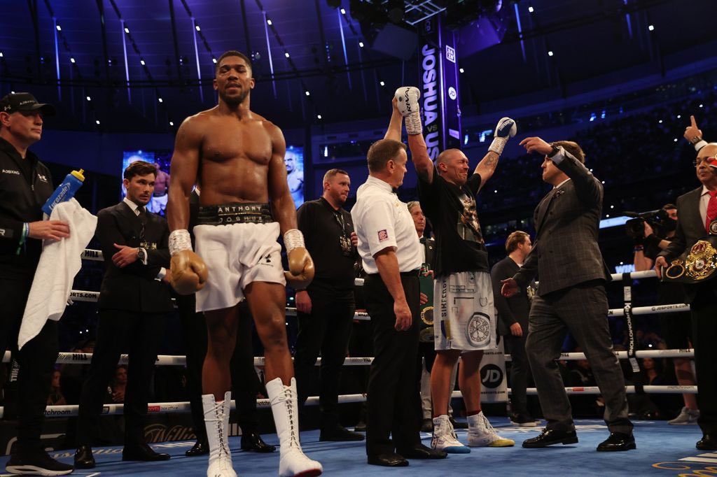 Heavyweight game, hardest sport in the world. Being champion is not always about having your hands raised at the end.