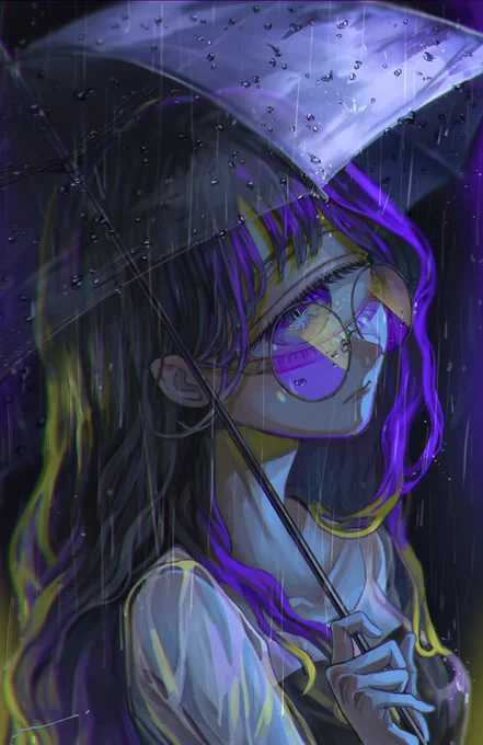 しとど降る 