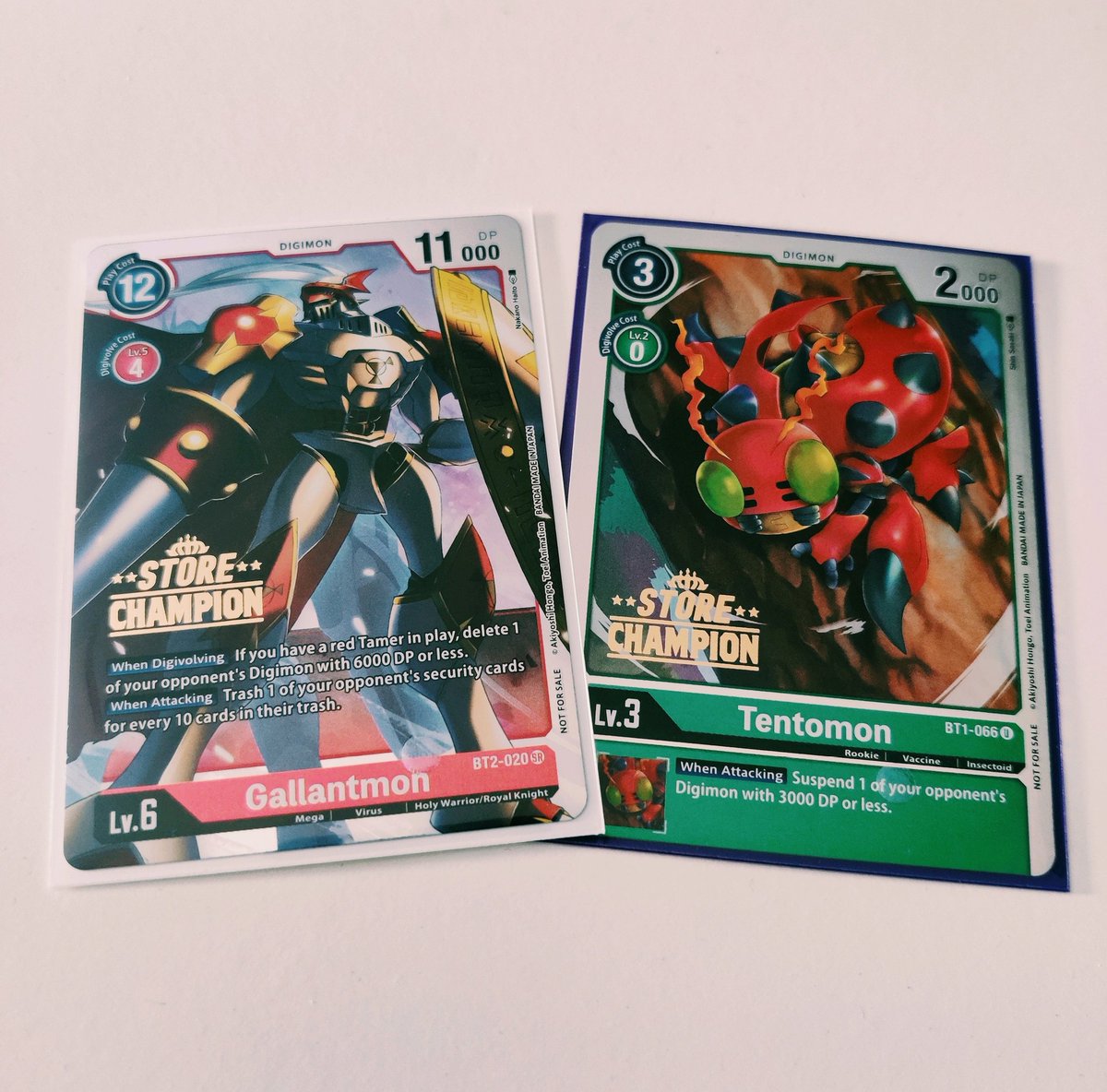 JverseJM's tweet photo. Me hizo mucha ilusión quedar primero en el torneo de los digis de ayer, llevo una racha buena con los cartones. Y además del Gallant de top, extra de ilu de que se venga a casa mi digimon favorito, este de parte de mis colegas :') https://t.co/qlRcA9sFZ3