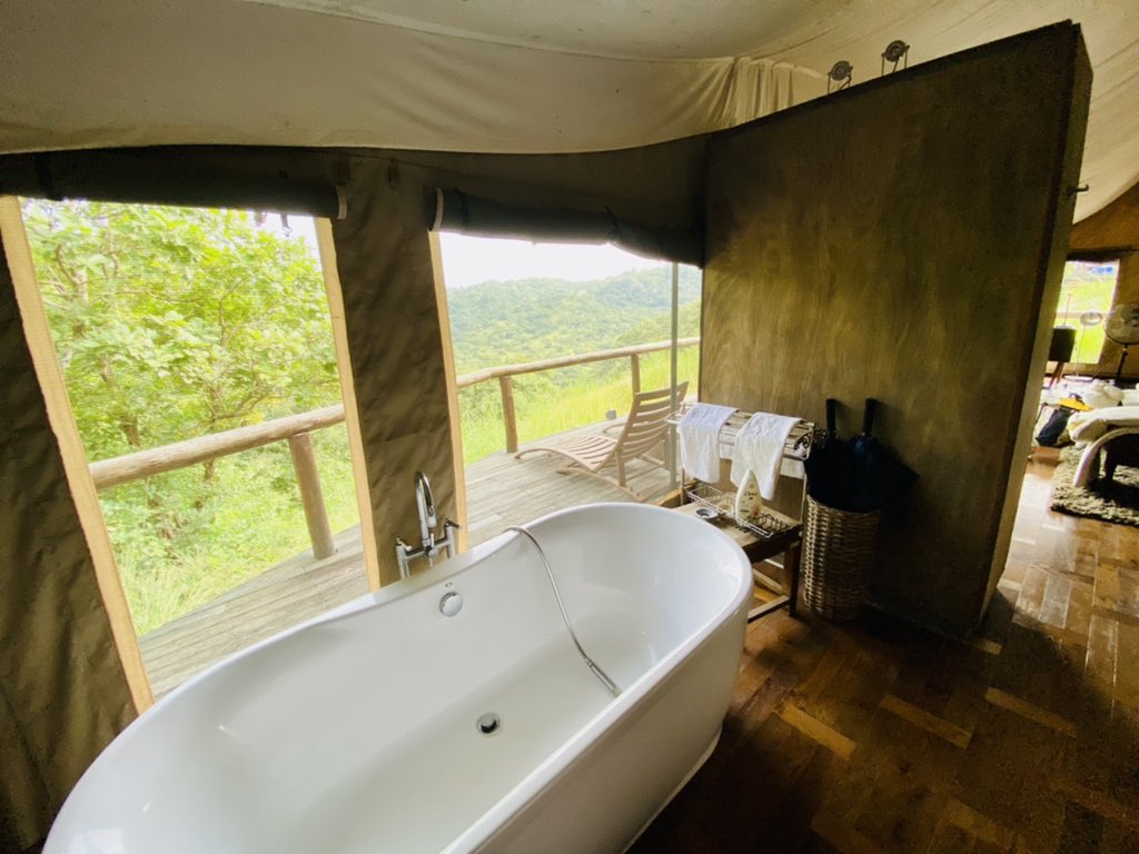 DiploTom's tweet photo. Gone glamping, right here in Ghana!😍 https://t.co/xId8VREgYX