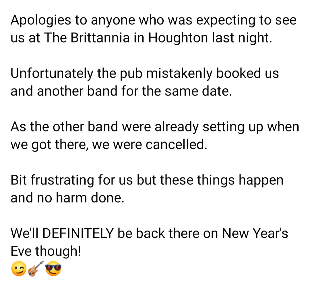 TheTestPilots's tweet photo. Never been double-booked before, hope it never happens again! https://t.co/t1LCSqIExv