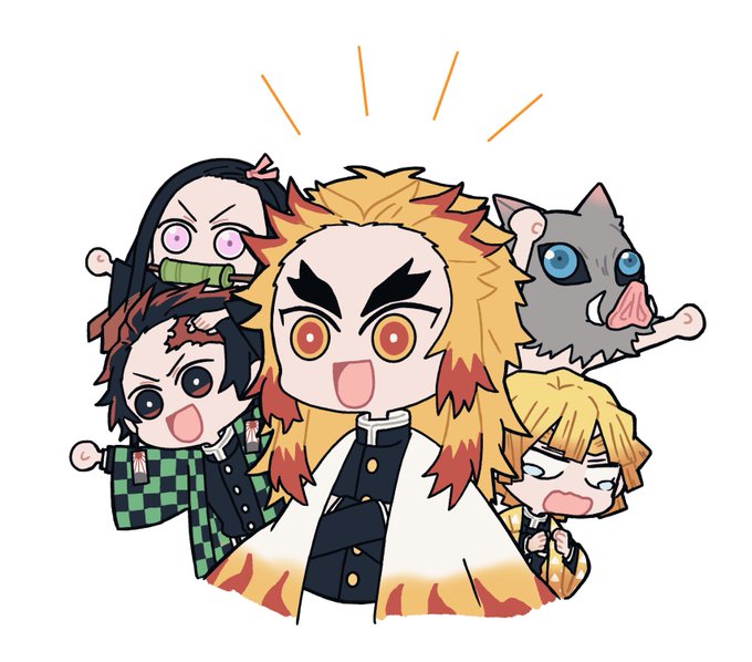 きもとさんがTwitterに投稿した竈門炭治郎(鬼滅の刃)のイラスト。