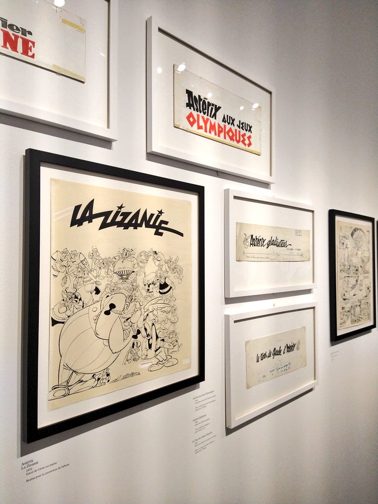 It's always such a cool experience in a museum to see originals up close that you've stared at reproductions of your whole life, and I don't think I've ever had it as much as here. It was also funny that everyone looking at the art was quiet, except you'd hear constant chuckling
