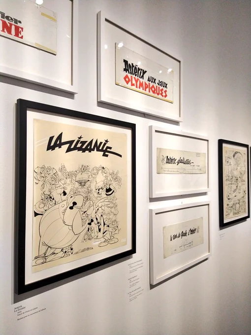 It's always such a cool experience in a museum to see originals up close that you've stared at reproductions of your whole life, and I don't think I've ever had it as much as here. It was also funny that everyone looking at the art was quiet, except you'd hear constant chuckling 