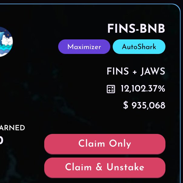PhadaFinance's tweet photo. Best #defi investment today is from @AutoSharkFin: 12,102.79% APY

Link: https://t.co/bnxNM1HQ3A

✅ RT + Follow for more tips from our team! https://t.co/rL24gZiyA9