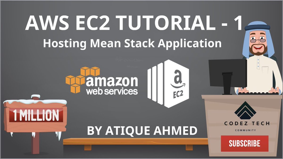 codez_tech's tweet photo. AWS EC2 Tutorial For Beginners Tutorial - 1 | Hosting Meanstack Application in EC2
https://t.co/ZA8Zp1UBwE
#developer #javascript #javascript30 #javadeveloper #100DaysOfCode #CodeNewbie #Java #Angular #codinglife #GirlsWhoCode #codeztech #githUb #githubTrending #ai #ml https://t.co/LtmAsXaZwH