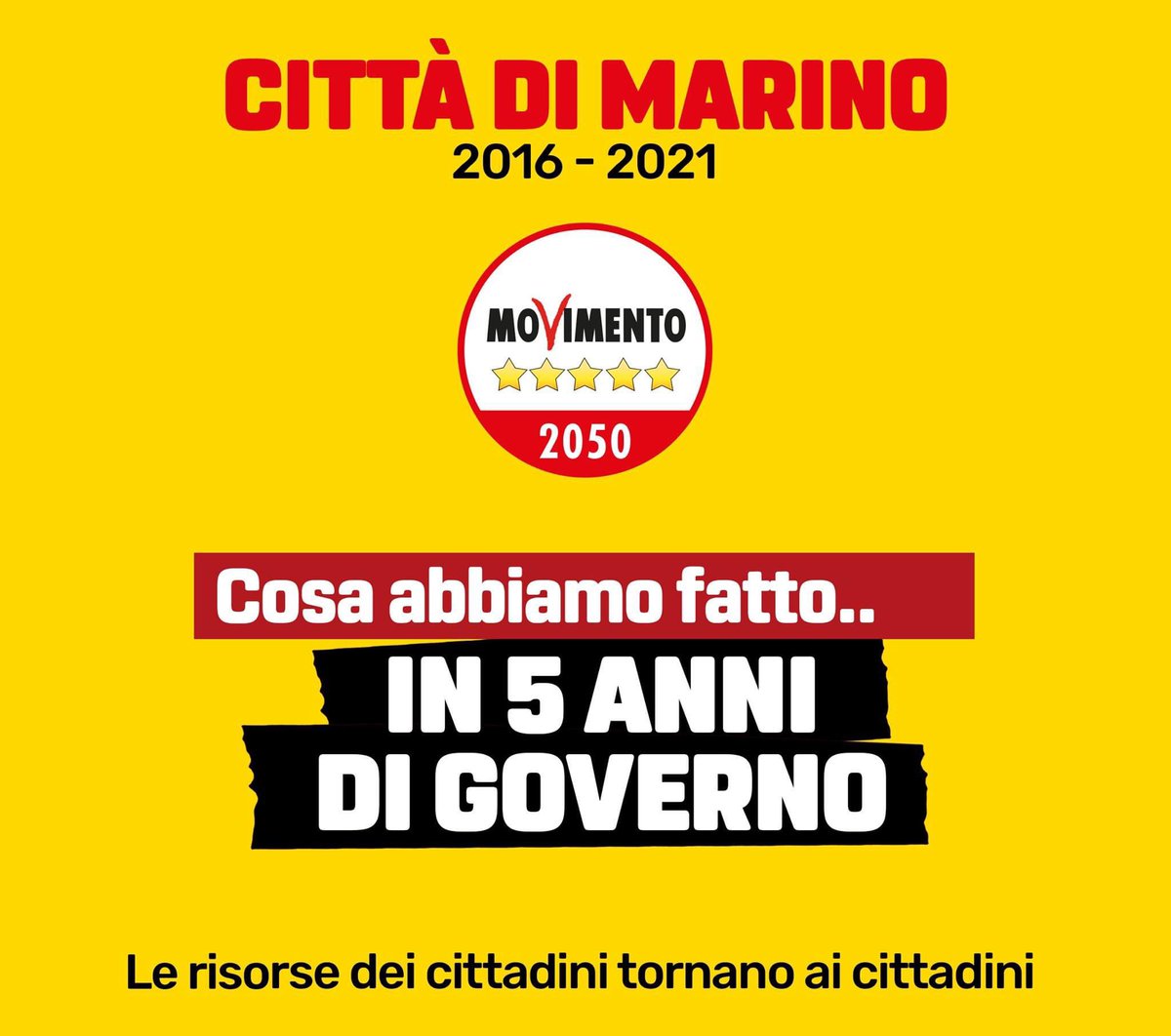 ✅ Ecco un elenco di cosa abbiamo fatto in questi 5 anni. Mettetevi comodi c’è molto da leggere! #m5s #ColizzaSindaco 👉 facebook.com/18273275844539…