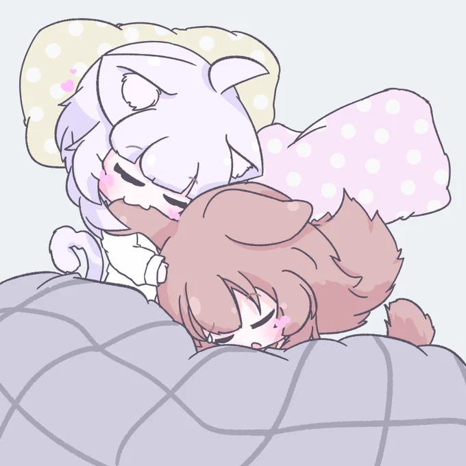 むにゃ…もぐ…うみゃ… #絵かゆ #できたてころね #おかころ 